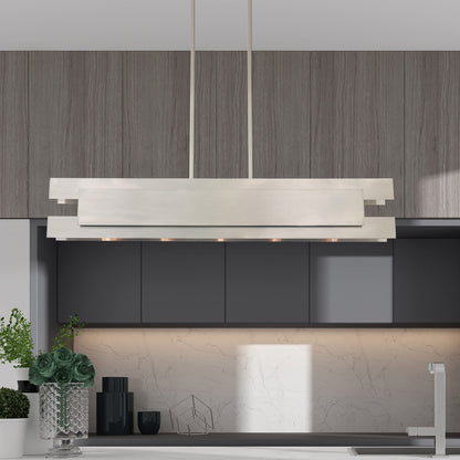 Varick 5 Light 46" Wide Linear Chandelier