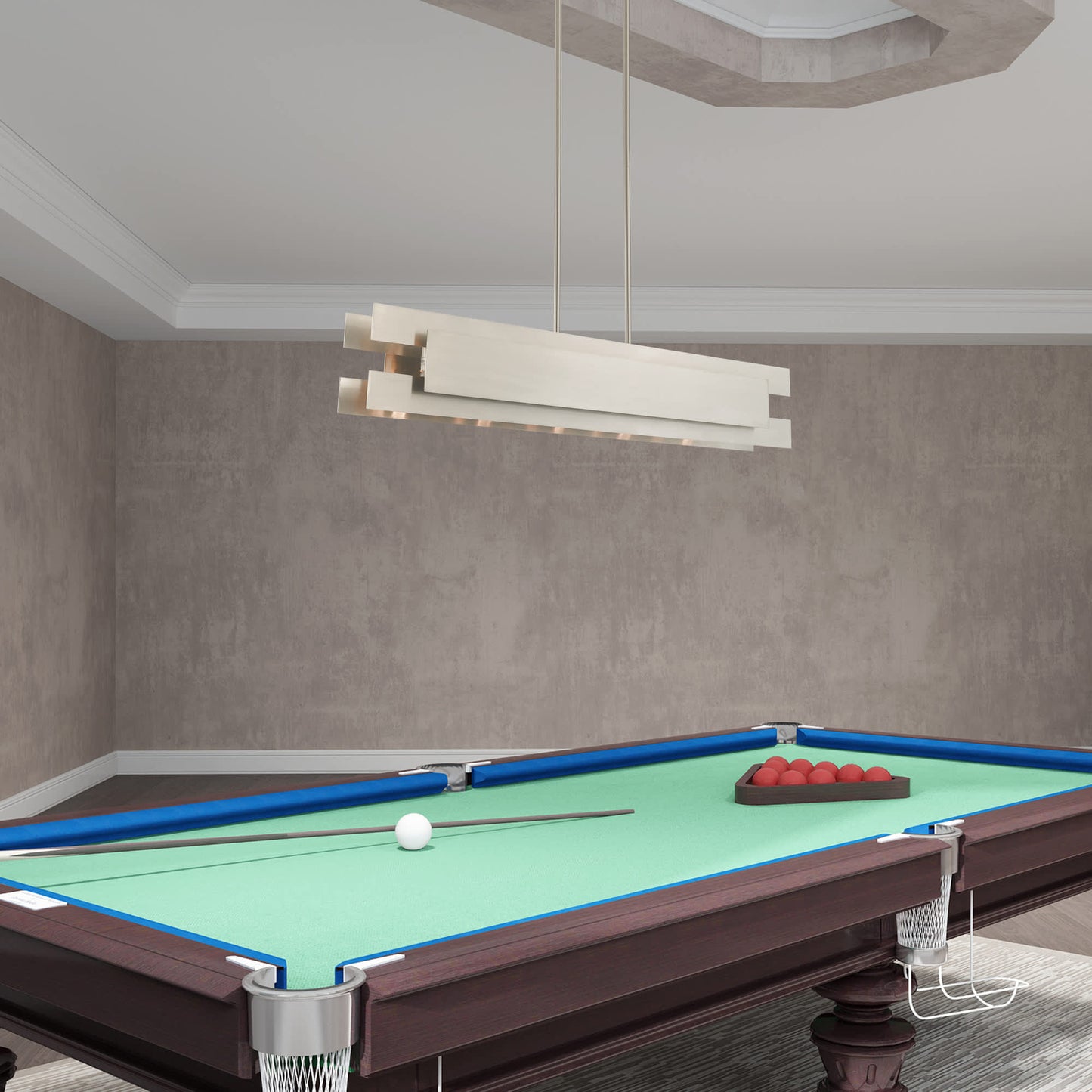 Varick 5 Light 46" Wide Linear Chandelier