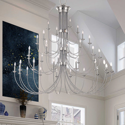 Estate 38 Light 72" Wide Candle Style Chandelier