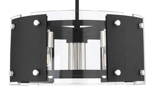 Barcelona 7 Light 8" Wide Drum Chandelier