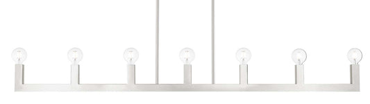 Solna 7 Light 17" Wide Linear Chandelier