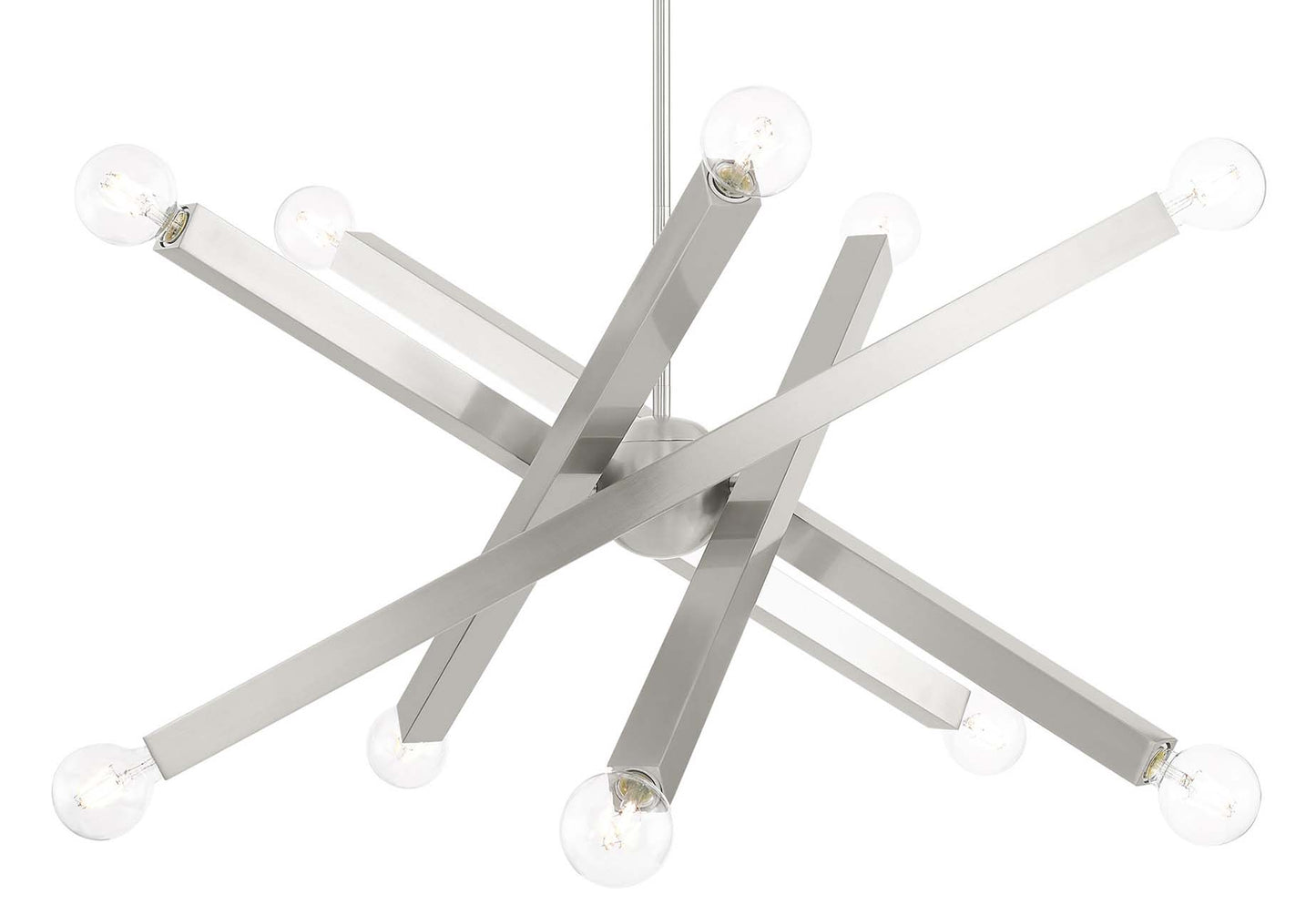 Solna 10 Light 34" Wide Abstract Sputnik Chandelier