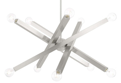 Solna 10 Light 34" Wide Abstract Sputnik Chandelier