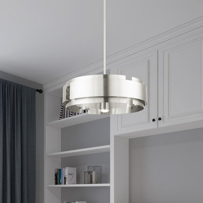 Livex Lighting Varick 5 Light 22" Wide Drum Chandelier