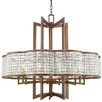 Grammercy 10 Light 1 Tier Crystal Chandelier
