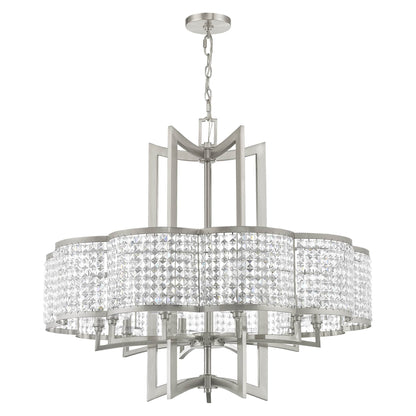Grammercy 10 Light 1 Tier Crystal Chandelier
