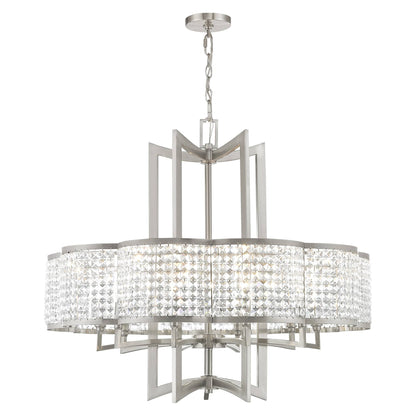 Grammercy 10 Light 1 Tier Crystal Chandelier