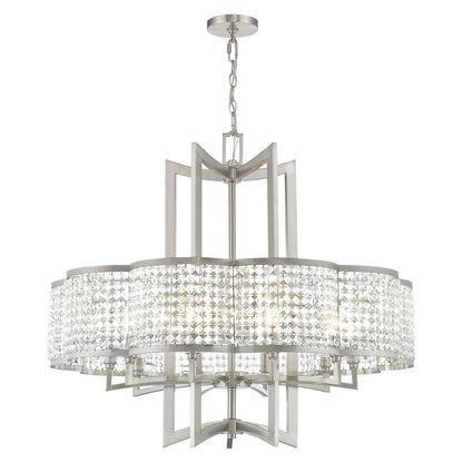 Grammercy 10 Light 1 Tier Crystal Chandelier
