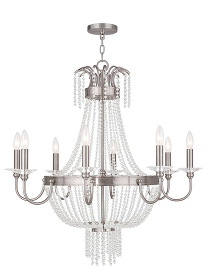 Valentina 8 Light 1 Tier Chandelier