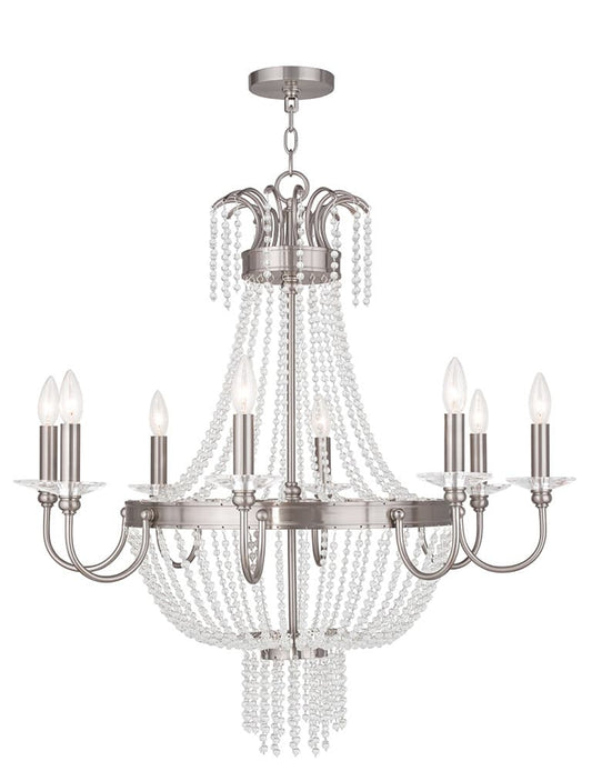 Valentina 8 Light 1 Tier Chandelier