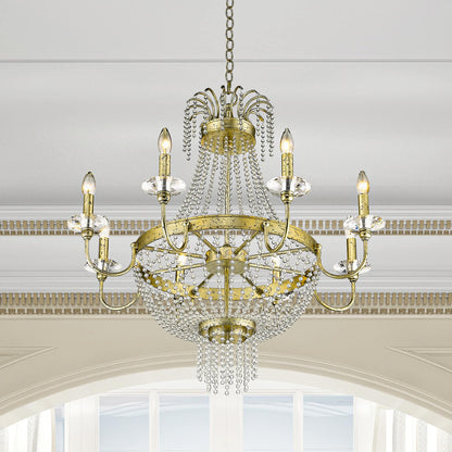 Valentina 8 Light 1 Tier Chandelier