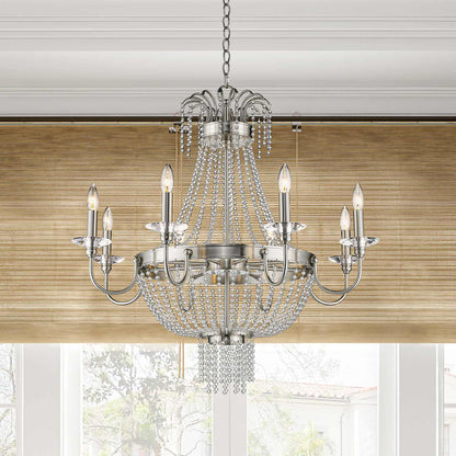 Valentina 8 Light 1 Tier Chandelier