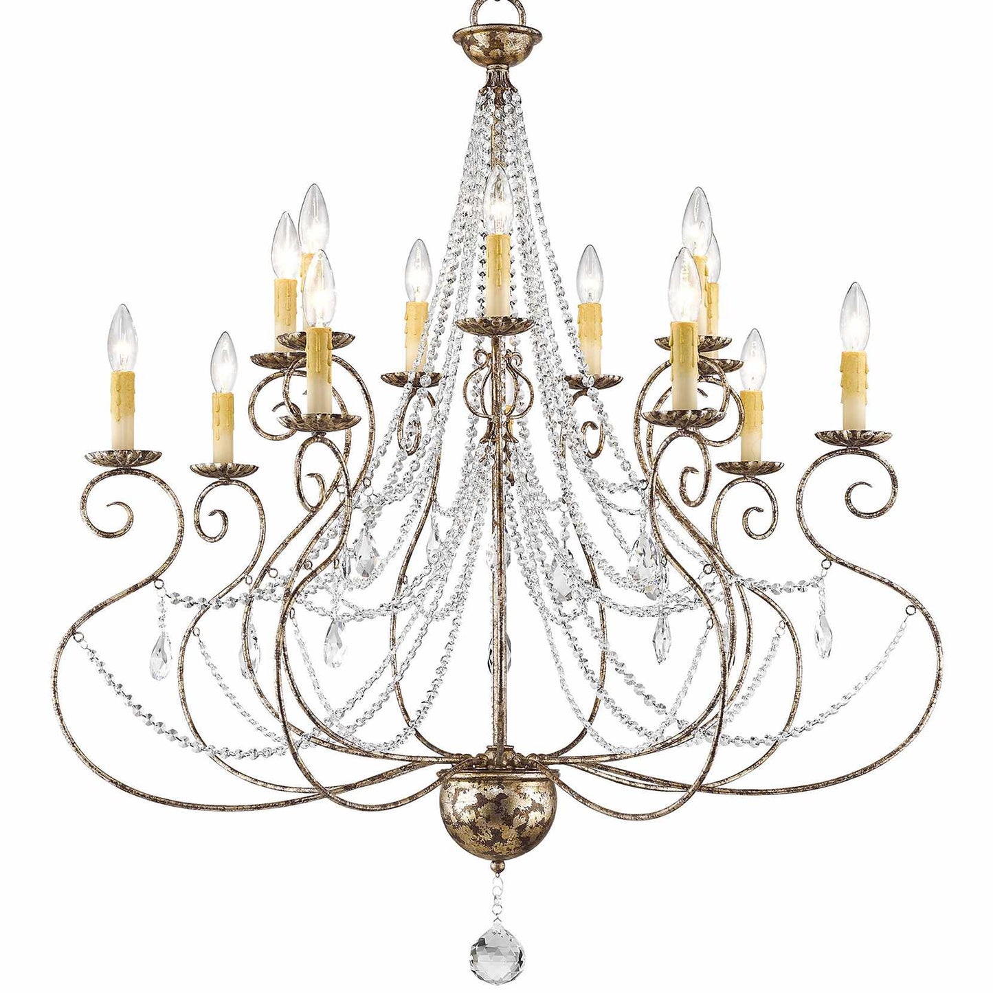 Isabella 14 Light 2 Tier Chandelier