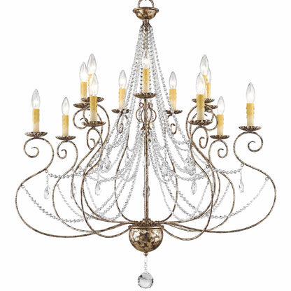 Isabella 14 Light 2 Tier Chandelier
