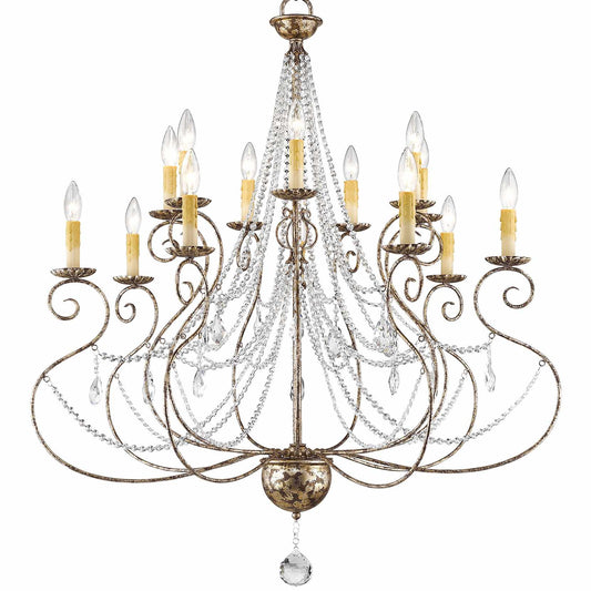 Isabella 14 Light 2 Tier Chandelier