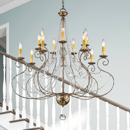 Isabella 14 Light 2 Tier Chandelier