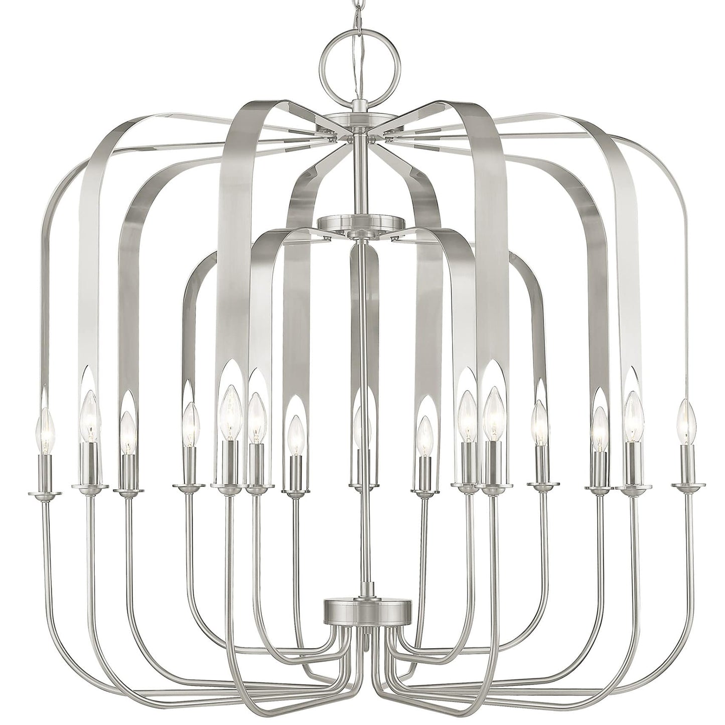 Addison 15 Light 42" Wide Taper Candle Chandelier