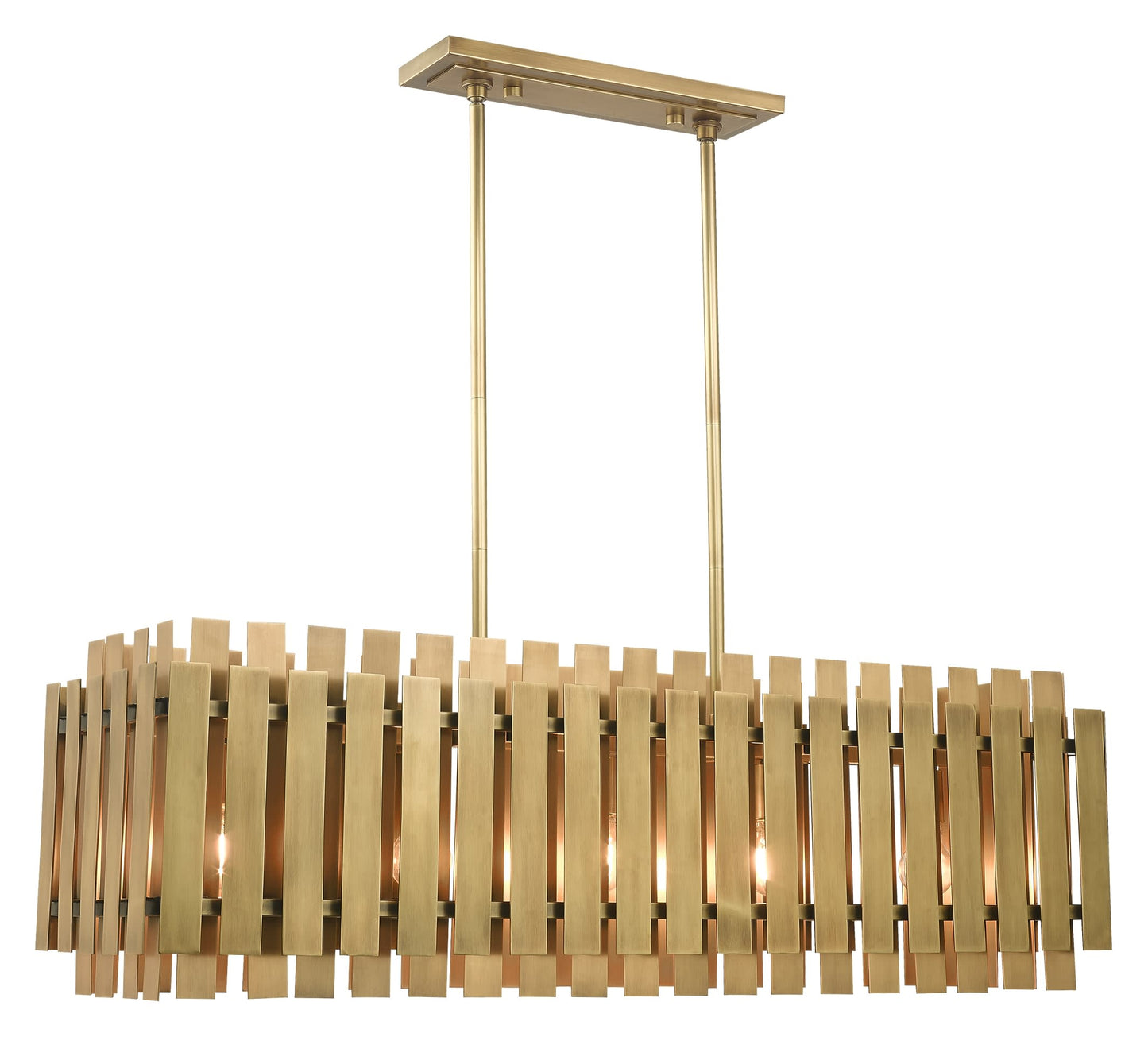 Greenwich 5 Light 42" Wide Linear Chandelier