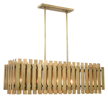 Greenwich 5 Light 42" Wide Linear Chandelier