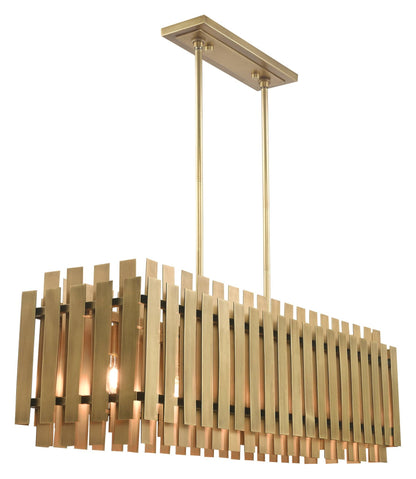 Greenwich 5 Light 42" Wide Linear Chandelier