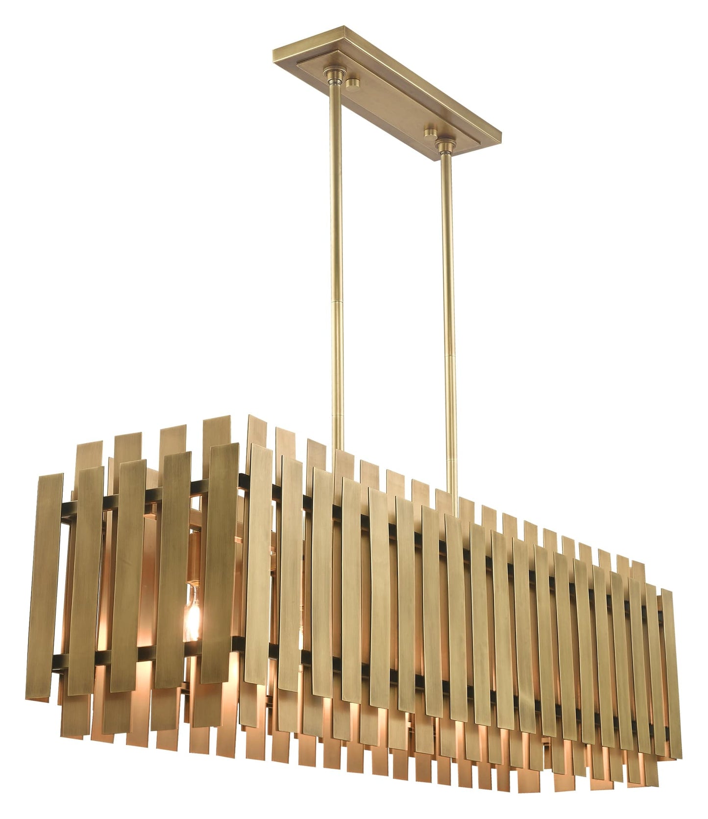 Greenwich 5 Light 42" Wide Linear Chandelier