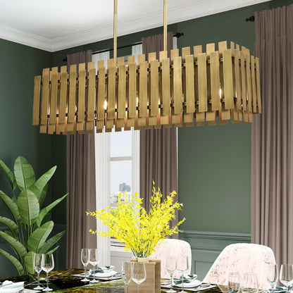 Greenwich 5 Light 42" Wide Linear Chandelier
