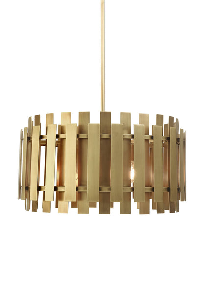 Greenwich 6 Light 24" Wide Drum Chandelier