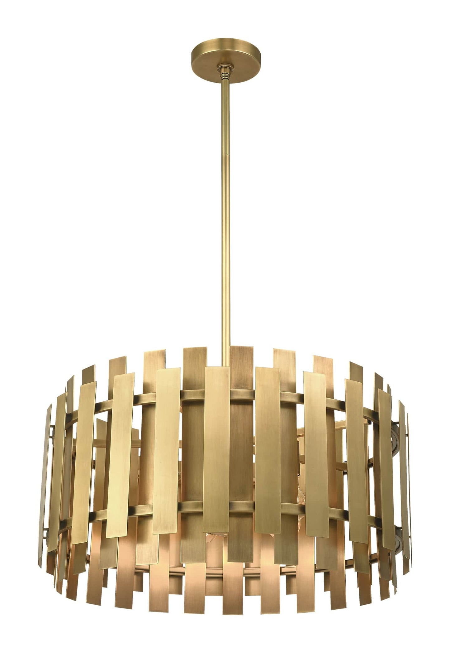 Greenwich 6 Light 24" Wide Drum Chandelier