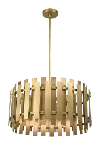 Greenwich 6 Light 24" Wide Drum Chandelier