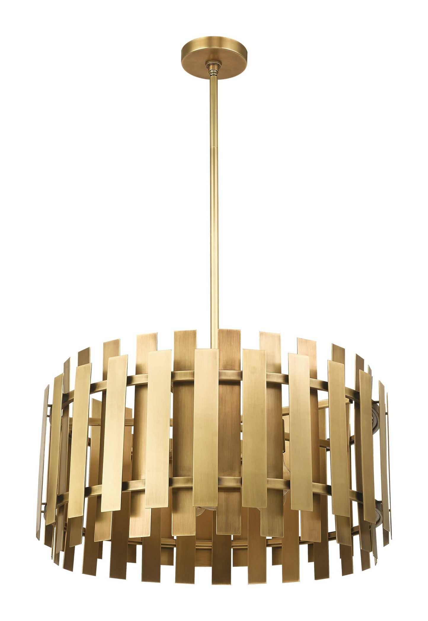 Greenwich 6 Light 24" Wide Drum Chandelier