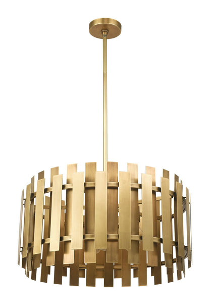 Greenwich 6 Light 24" Wide Drum Chandelier