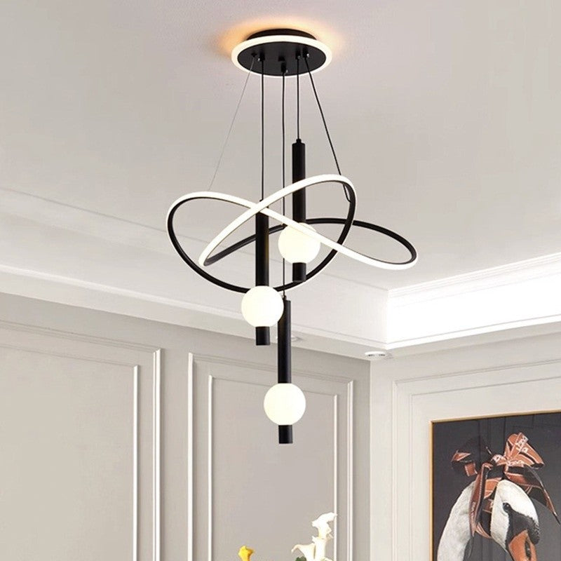 Lollipop Iron Chandelier