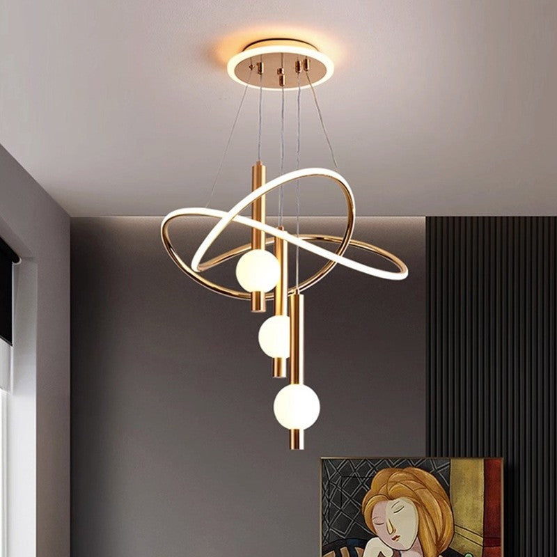 Lollipop Iron Chandelier
