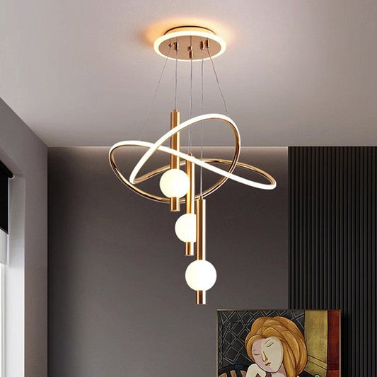 Lollipop Iron Chandelier
