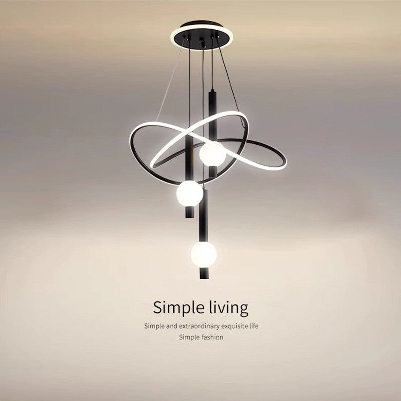 Lollipop Iron Chandelier