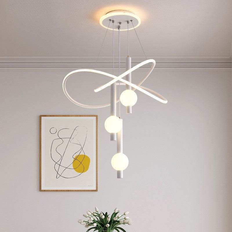 Lollipop Iron Chandelier