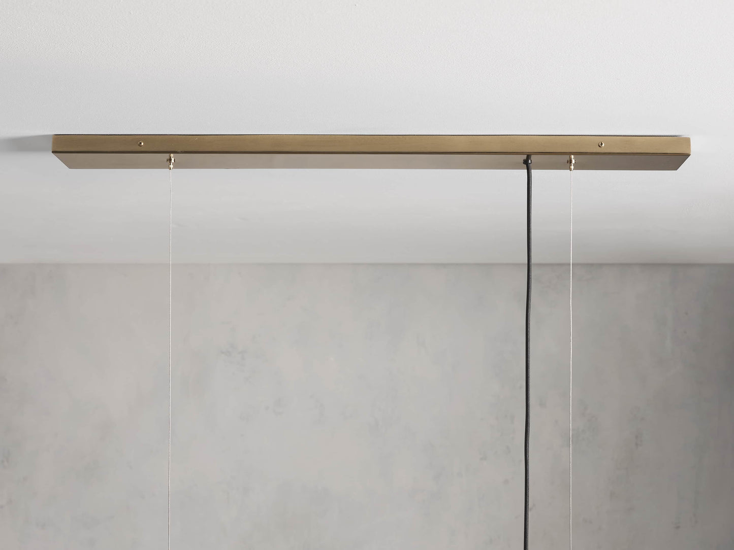 Lucera Glass Linear Chandelier