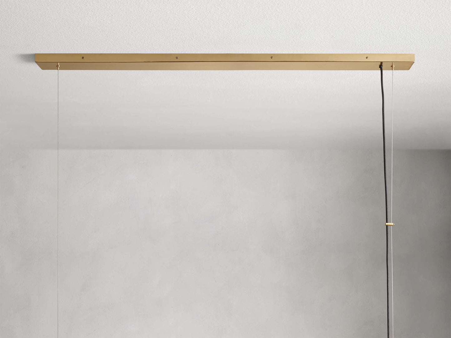 Lucera Glass Linear Chandelier