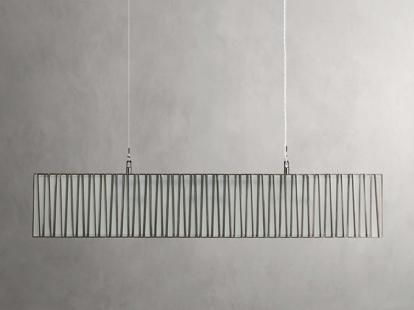 Lucera Glass Linear Chandelier