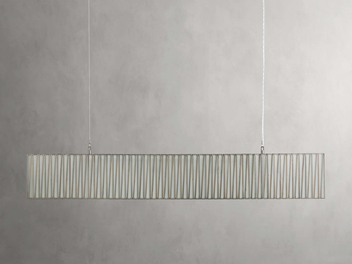 Lucera Glass Linear Chandelier