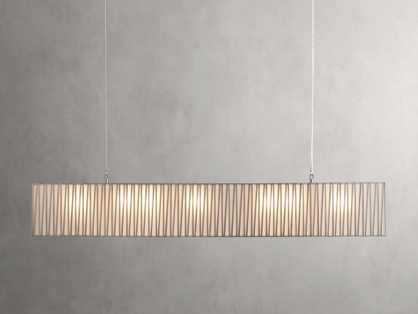 Lucera Glass Linear Chandelier