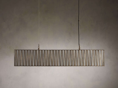 Lucera Glass Linear Chandelier