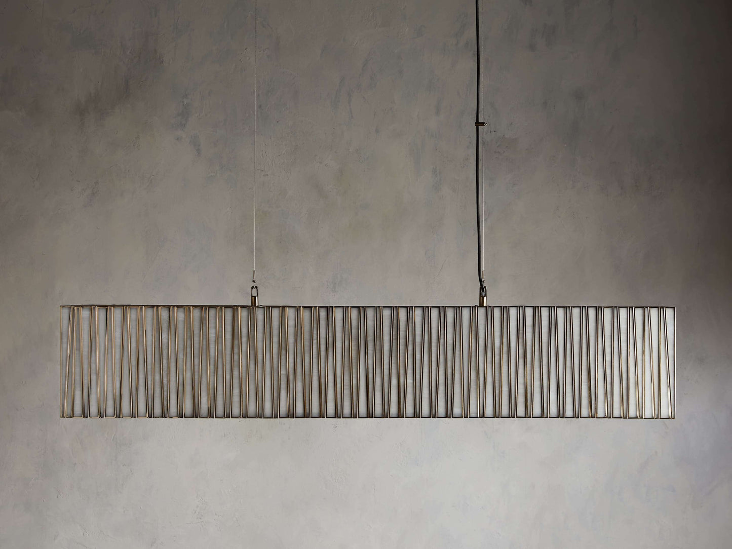 Lucera Glass Linear Chandelier