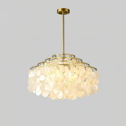 Lumare Shell Cascade Chandelier