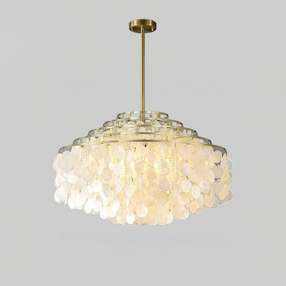 Lumare Shell Cascade Chandelier