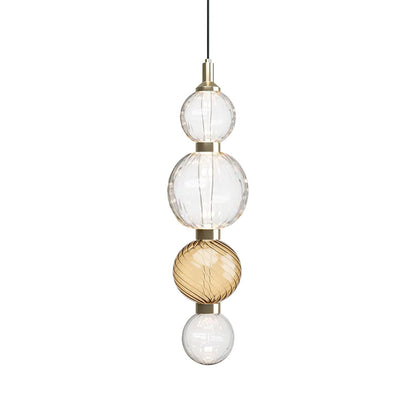 Luminara Stacked Glass Pendant