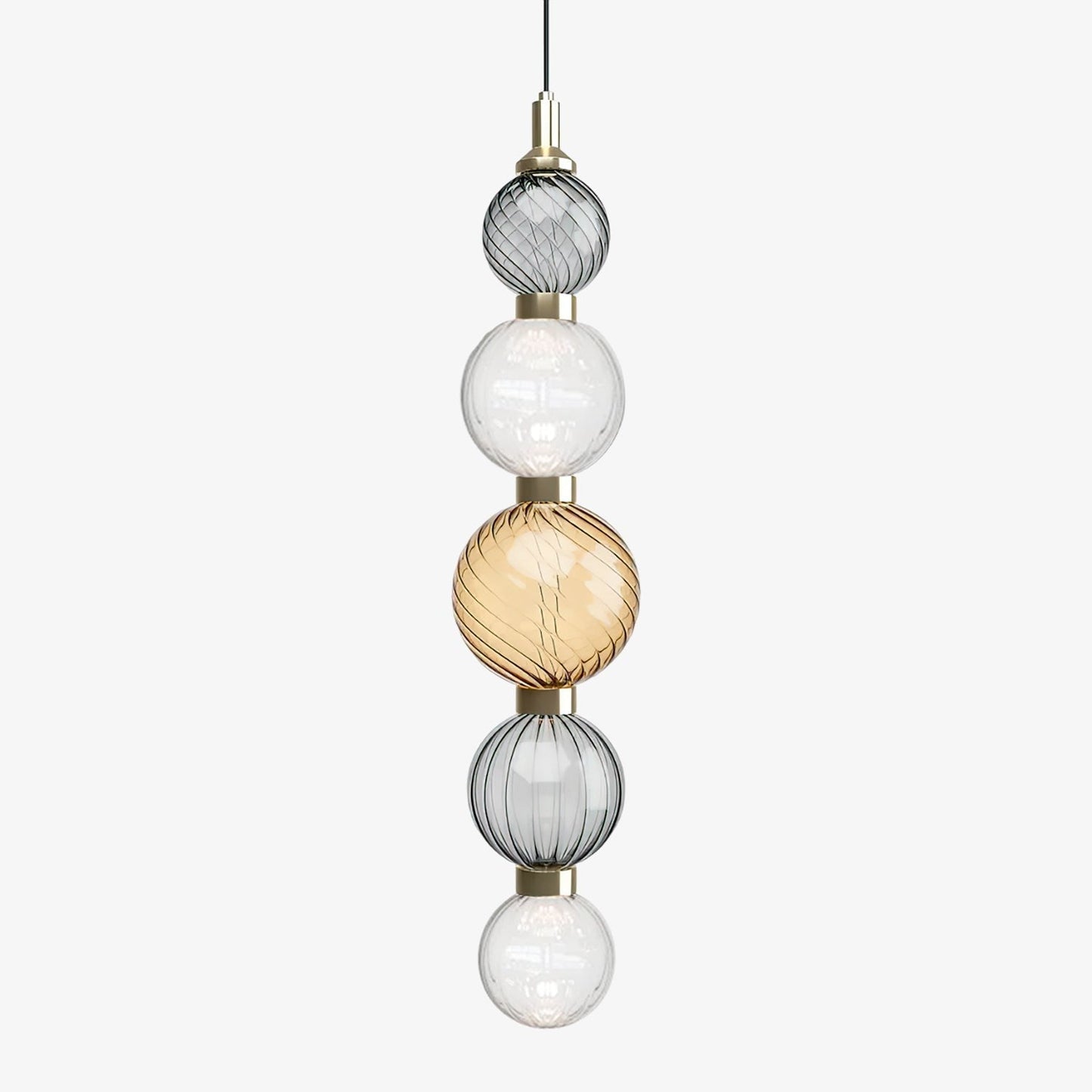 Luminara Stacked Glass Pendant