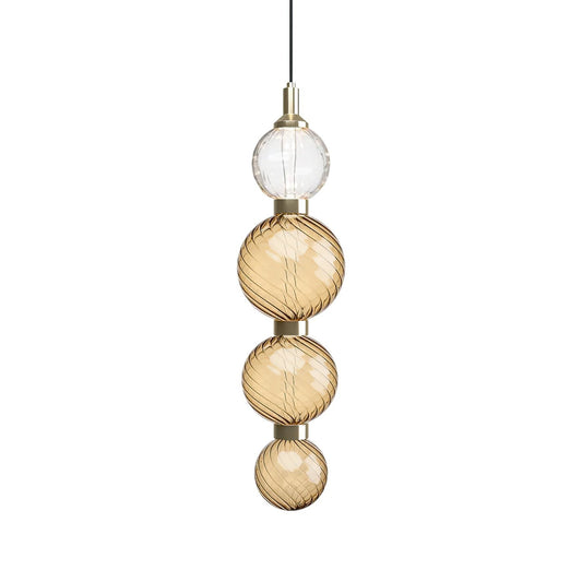 Luminara Stacked Glass Pendant
