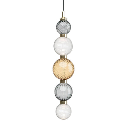 Luminara Stacked Glass Pendant