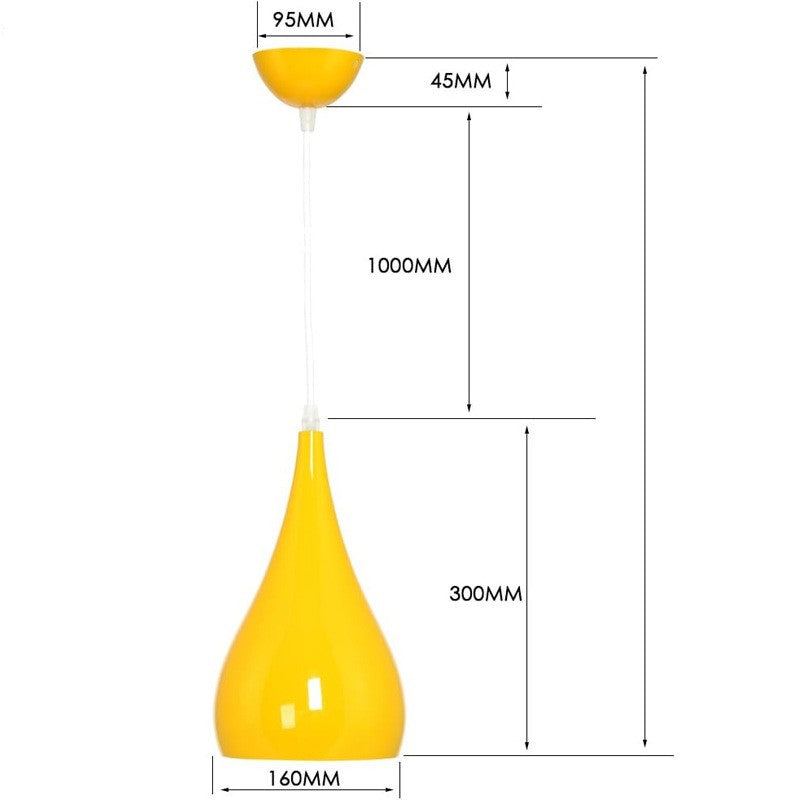 Macaron Color Pendant Light